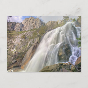 Bells Canyon Waterfall, Lone Peak Wilderness, Postkarte