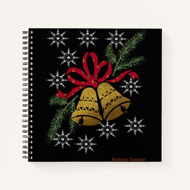 Bells Spiral Notebook Notizbuch (Vorderseite)