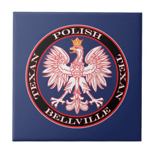 Bellville Round Polish Texan Fliese
