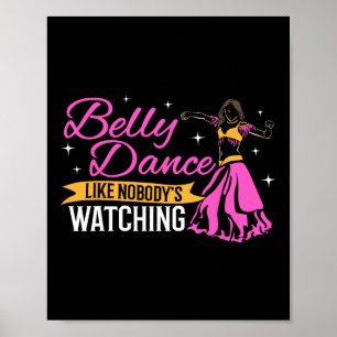 Belly Dance Beruflich Angesagt Bly Dancer Pro Bell Poster