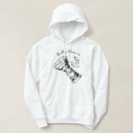 Belly Dancer Darbuka Drum Basic Hooded Sweatshirt
