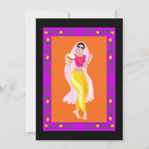 Belly Dancer Einladung