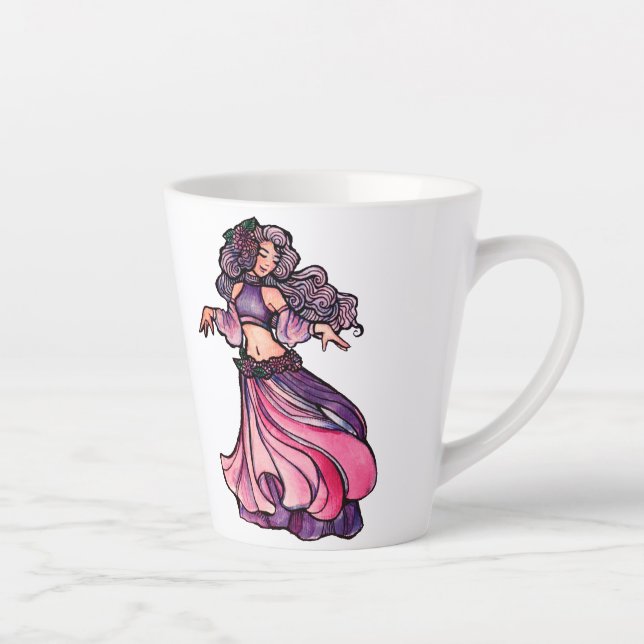 Belly Dancer Goddess Milchtasse (Rechts)