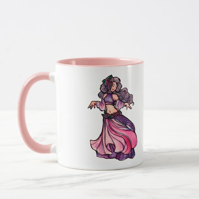 Belly Dancer Goddess Tasse (Links)