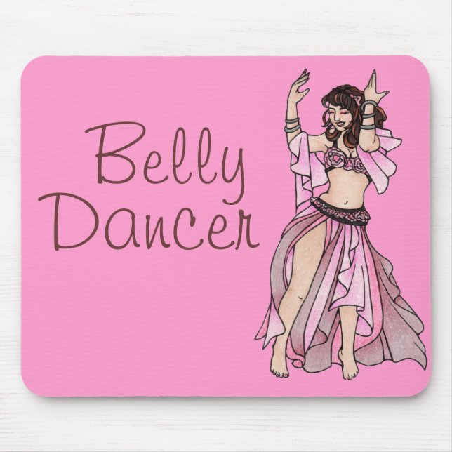 Belly Dancer Habibi Mousepad (Vorne)