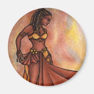 Belly Dancer Magnet