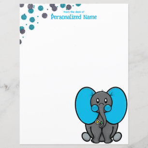 Belly Phant Dots unbeschichtetes Blatt