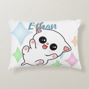 Belly Rub Time Kitten Dekokissen