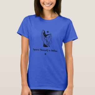 Belly Tance Express Sie selbst in Motion T-Shirt