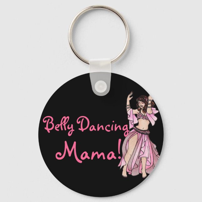Belly tanzt Mama! Schlüsselanhänger (Vorderseite)