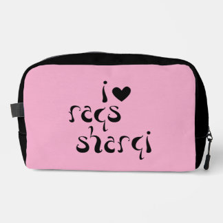 Bellydance "I Liebe Raqs Sharqi" Make up Bag Waschbeutel