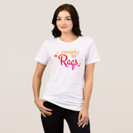 Bellydance / Raqs Sharqi "ready to Raqs" Graphic Tri-Blend Shirt