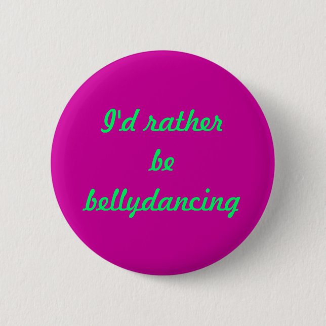 "Bellydancing" Knopf Button (Vorderseite)