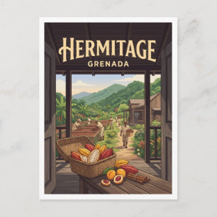 Belmont Estate Hermitage Grenada Reise Postkarte