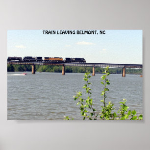 BELMONT-KOHLEN-ZUG POSTER