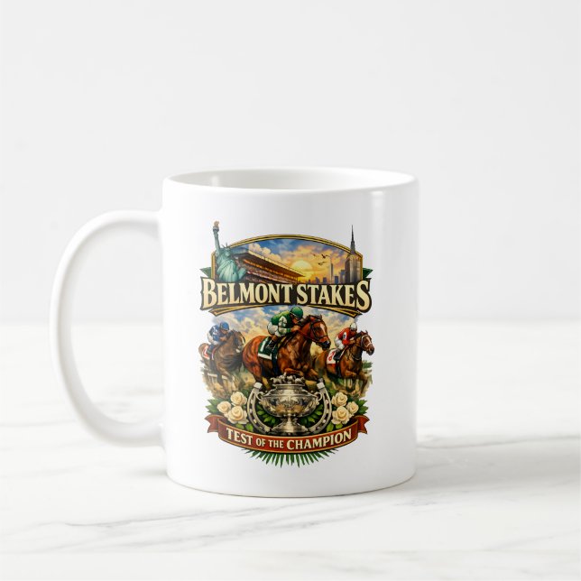 Belmont Stakes Kaffeetasse (Links)