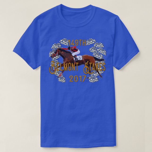 Belmont Stakes Racing 2017 T-Shirt (Design vorne)