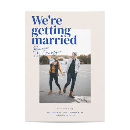 Belmont Wedding Save the Date Einladung