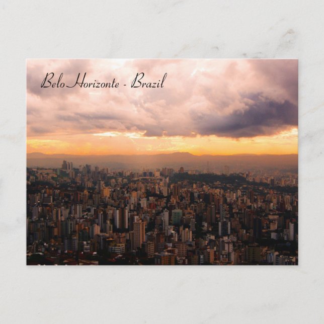 Belo Horizonte - Brasilien Postkarte (Vorderseite)