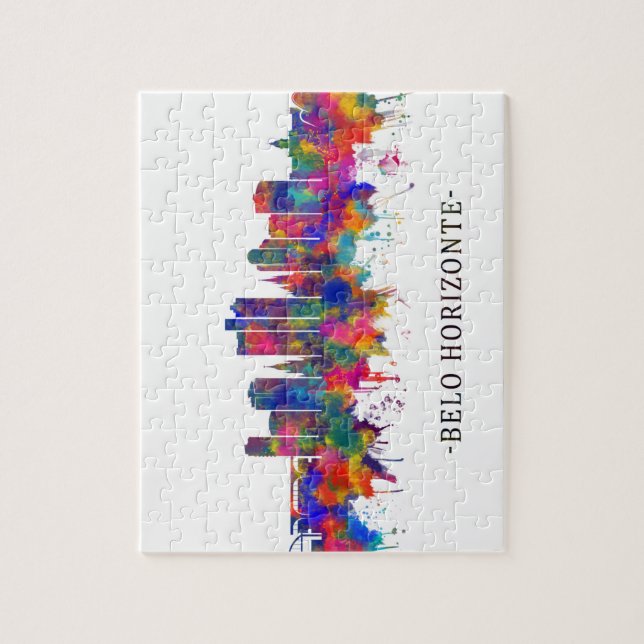 Belo Horizonte Brazil Skyline (Vertikal)