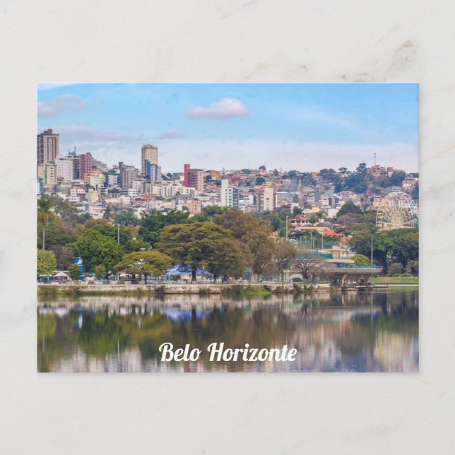 Belo Horizonte, Minas Gerais, Brasilien Postkarte (Vorderseite)