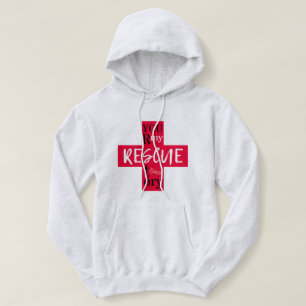 Belogene Reborn Rescue Story Christlich Hoodie