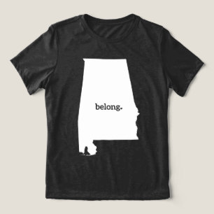 Belong in Alabama Staatsstolz Tri-Blend Shirt