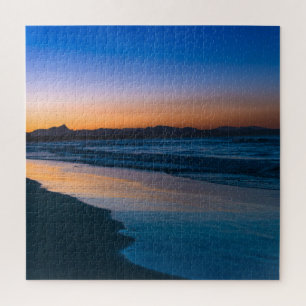 Belongil Beach kurz nach Sonnenuntergang, Byron Ba