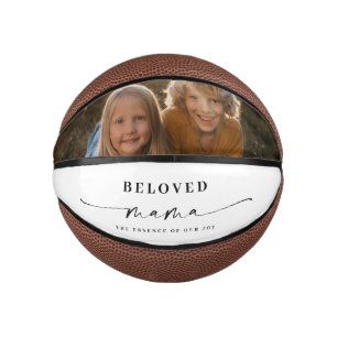 Beloved Mama Mama Happy Mother Day Foto Collage Mini Basketball
