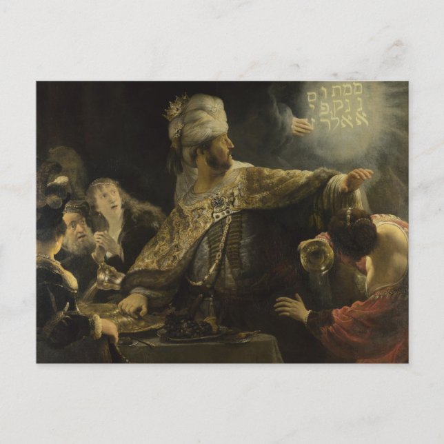 Belsazar-Fest Postkarte (Vorderseite)