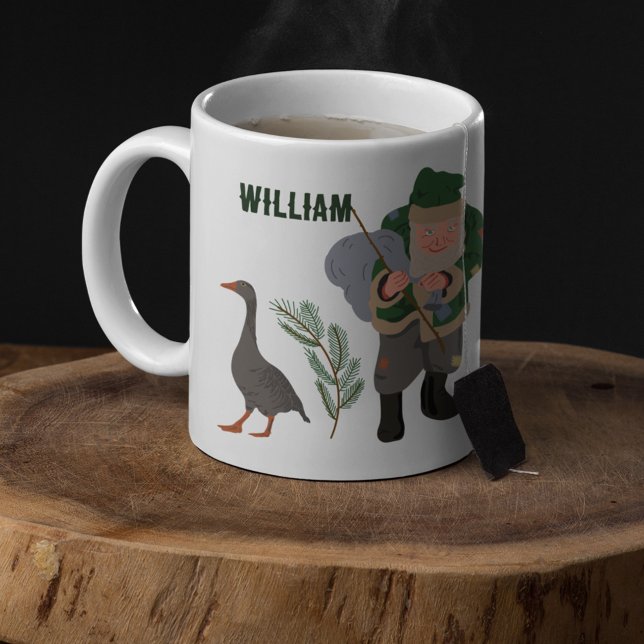 Belsnickel Cartoon Personalisiert Weihnachten Kaffeetasse (Von Creator hochgeladen)