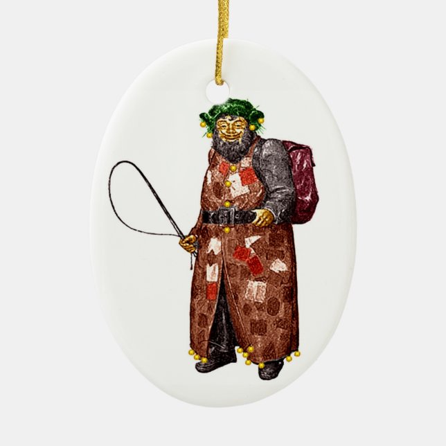 Belsnickel Keramikornament (Vorne)