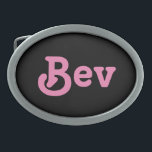 Belt Buckle Bev Ovale Gürtelschnalle<br><div class="desc">Belt Buckle Bev</div>