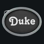 Belt Buckle Duke Ovale Gürtelschnalle<br><div class="desc">Belt Buckle Duke</div>