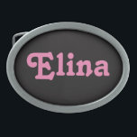Belt Buckle Elina Ovale Gürtelschnalle<br><div class="desc">Belt Buckle Elina</div>