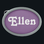 Belt Buckle Ellen Ovale Gürtelschnalle<br><div class="desc">Belt Buckle Ellen</div>