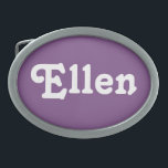 Belt Buckle Ellen Ovale Gürtelschnalle<br><div class="desc">Belt Buckle Ellen</div>