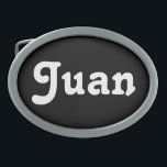 Belt Buckle Juan Ovale Gürtelschnalle<br><div class="desc">Belt Buckle Juan</div>