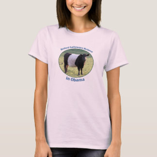 Belted Galloways glauben an Obama T-Shirt