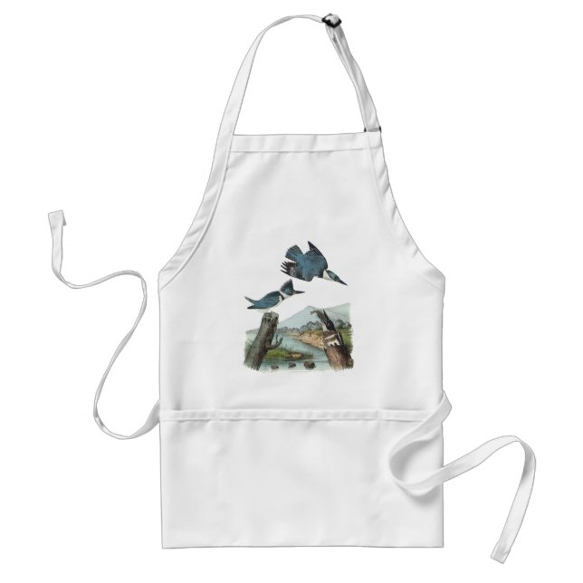 Belted Kingfisher von Audubon Schürze (Vorne)