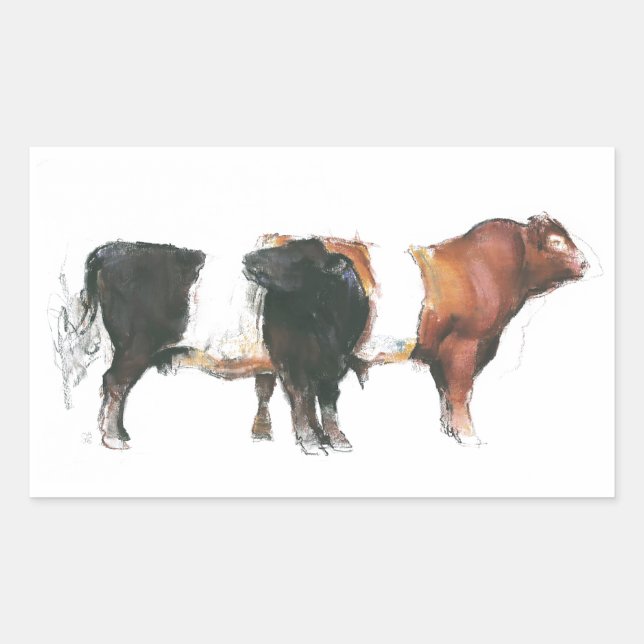 Belties 2006 rechteckiger aufkleber (Vorderseite)