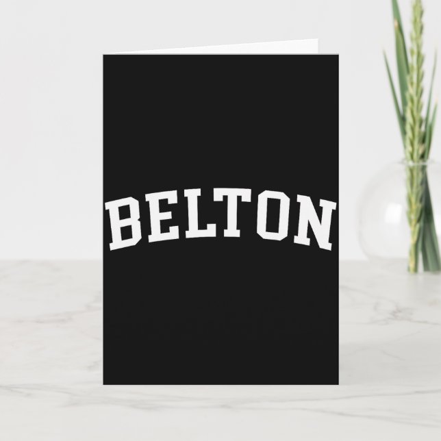 Belton  karte (Vorderseite)