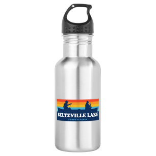Beltzville Lake Pennsylvania Canoe Edelstahlflasche