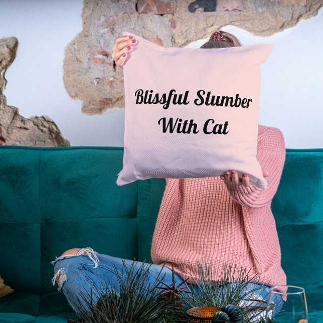 Belüfteter Klempner mit katzenPersonalisiertem Hau Kissen (Von Creator hochgeladen)