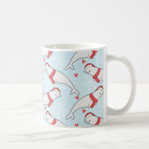 Beluga Christmas Tasse
