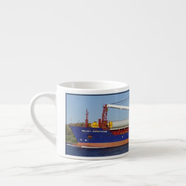 Beluga Erwartung Espresso Tasse (Links)