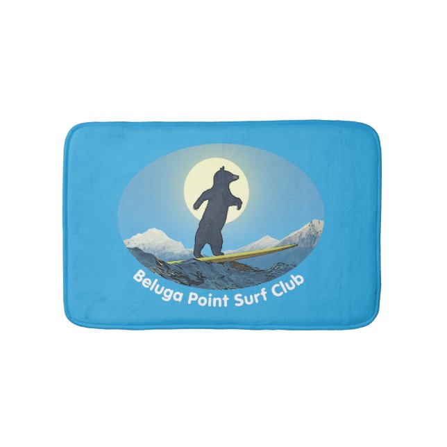 Beluga Point Surf Club Badematte (Vorderseite)