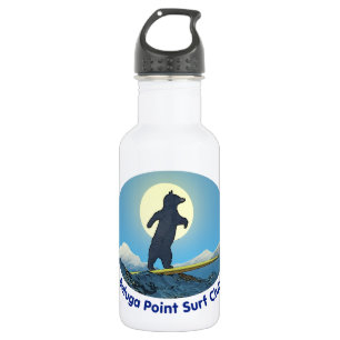 Beluga Point Surf Club Edelstahlflasche