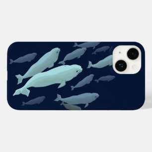 Beluga-Wal iPhone-Hüllen Wal-Smartphone-Hüllen Case-Mate iPhone 14 Hülle