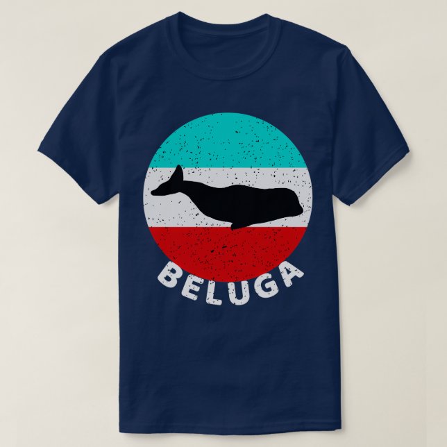 Beluga Whale 11 T-Shirt (Design vorne)